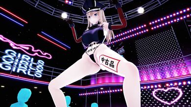 Strippers at the KinhageMMD Gentlemen's Club Get Banged in an Orgy of Pleasure