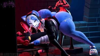 Krystal's Fiery Three-way with Blitzo and Moxxie