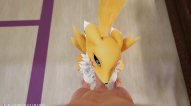 - Renamon's Raging Reverse Cowgirl Ride