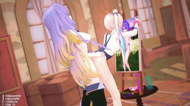 Moonlight Futa Fest with Iofifteen's Fems
