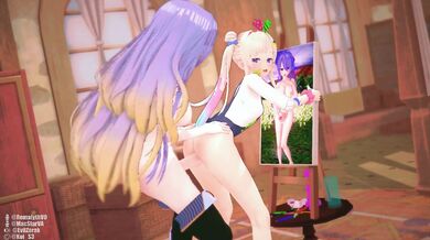 Moonlight Futa Fest with Iofifteen's Fems