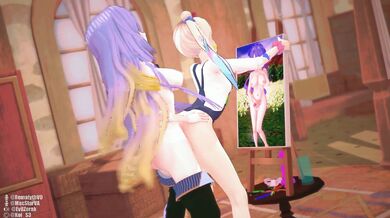 Moonlight Futa Fest with Iofifteen's Fems