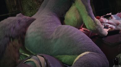 A Lustful Tail: Wolfes [twitchyanimation]