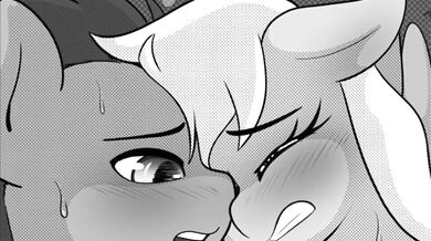 Derpy Does Doctor Ponyplay in a Non-Work-Safe Manga Adaptation