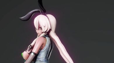 Naughty Shimakaze's Wet and Wild Wiggles in MMD R15