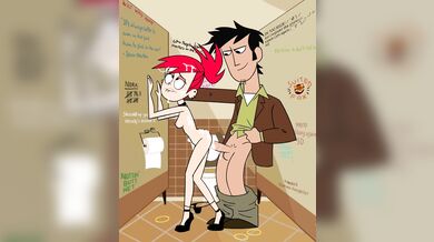 Public Slammed Slut Gets Fucked by Frankie in the Restroom