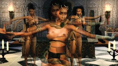 Carnal Desires in the Vampire's Lair: Sims 4 Part 6 - Lustful Catacombs