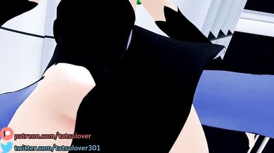 Tatsumaki's Powerful Orgasmic Frenzy in R-18 MMD Porn Video!