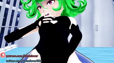 Tatsumaki's Powerful Orgasmic Frenzy in R-18 MMD Porn Video!