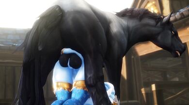 Noname55's Anal Draenei Drill Team (with A-list cock)