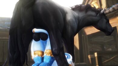 Noname55's Anal Draenei Drill Team (with A-list cock)