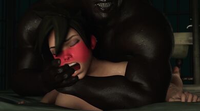 Fucking Tracer Pounded in Prison at Night [4K]