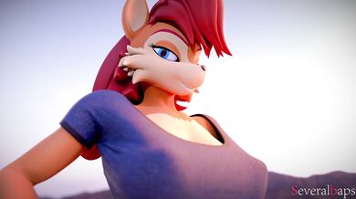 Busty Sally Acorn Gets Fucked Hard [screams]