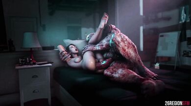 Jill's Hot 'N' Steamy Lesbian Encounter with Nemesis in Her Personal Bedroom