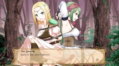 Raped and Abu*sed Elf Sluts Fight for Survival in the Battlefield