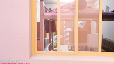 Frankie Fucks Amy's Tight Ass and Sucks Her Big Tits While She Squirts, Pixel Perry Style!