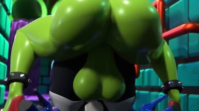 Piranha Plant's Sensual Love Affair with Shy Gal