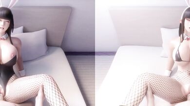 Hinoa & Minoto's Erotic Solo Escapades in HD [Split Screen/Stereo Audio]