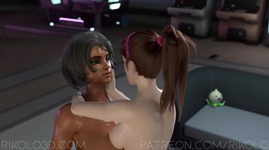 Ana and D.Va's Steamy Overwatch Adventures