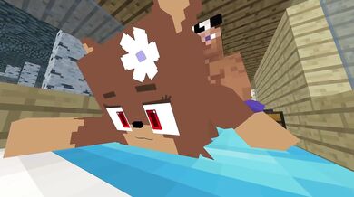 Busty Anime Wench Gets Pounded in Blocky Land