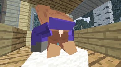 Busty Anime Wench Gets Pounded in Blocky Land