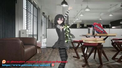 Blue-haired Marshall Maxes Out with the Dark Dancing Nudes in Hentai MMD!