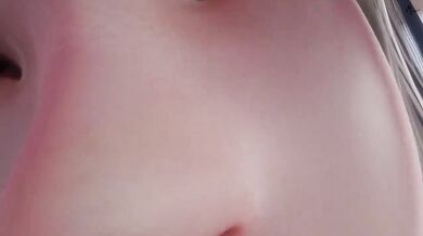 Jerk Off to Futa Kaine's Deepthroat Skills in 'Nier Replicant' POV!