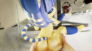 Doggy Style DP with Ankha and Marrubi from Multiple Views