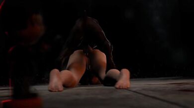 Jill's Dead Body Gets Fucked by a Zombie Dog in Part 2 of Necro Warning!