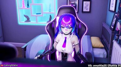 Melody Gets Banged by a Monster Dick After Clicking on Links in Chat - Curvy Lonixx