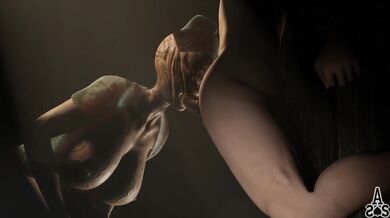 Naughty Nurse Punished in Prison Cell