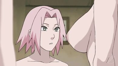 Tsunade's Gigantic Melons Get Licked and Sucked by Sakura in 'Sakura Focus on Tsunade's Rack'