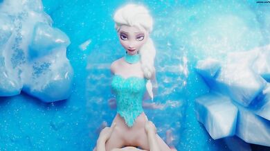 Frozen Lust: Elsa's Icy Imprisonment
