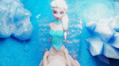 Frozen Lust: Elsa's Icy Imprisonment