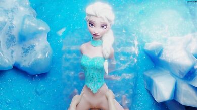 Frozen Lust: Elsa's Icy Imprisonment