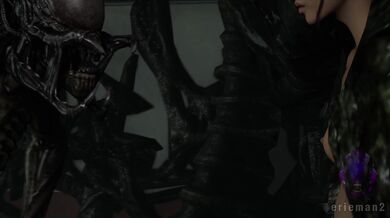 Alien Pregnancy with a Side of Anal: Maternity II WIP