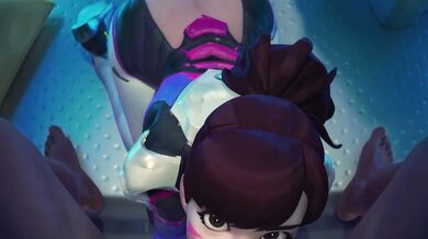 D.Va's Perspective Blowjob with Joyous Climax in High Definition [Alternative Version]
