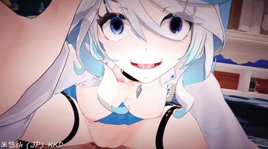 Horny Kitten & Fluffy Babe Get Their Pussies Mesmerized by Hot Dicks in 'Mesmerizer' Hentai