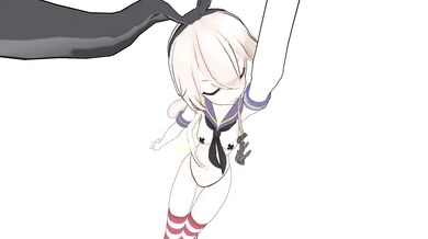 Busty Mermaid Shimakaze Gets Nailed in a Wet and Wild Marine Orgy [NSFW]
