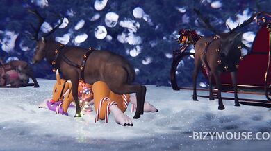 Renamon's Eager Tail - BizyMouse