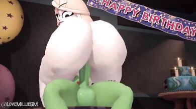 Peridot Gets Creamed by Charlie's Love Juice [LoveMilieSM]