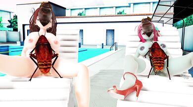 - KiruNeru's Poolside Bugs 4k could be rewritten as KiruNeru invites you to join her by the pool for some steamy bug action in stunning 4k resolution!