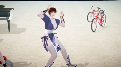 Kasumi DOA and Mai Shiranui's Dance Off
