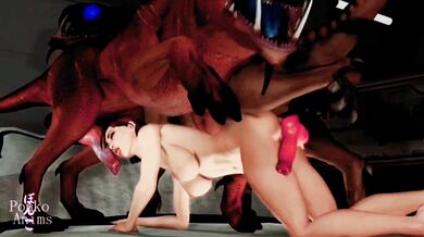 Fem-Shep and Her Alien Fuck Buddies (Version 2)