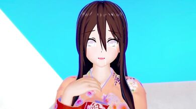 Hanabi Hyuga's Steamy Naru-Carnal