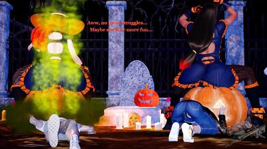 Witching hour bang with horny ElSharkoDiablo