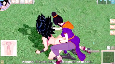 Horny Futanari Chick with a Strap-On Bangs Muscular Blonde Beauty