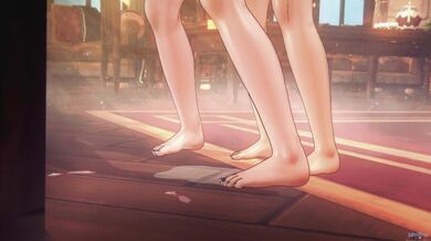 Eula's Naughty Invitation in 4K (Completely Nude)