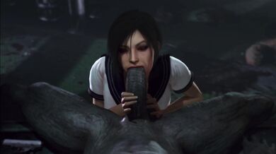 Mr.X's Hard Cock Sucked By Ada's Wet Mouth