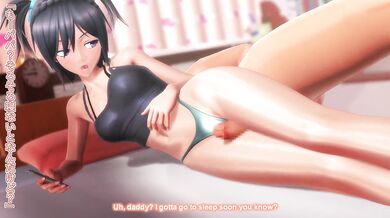 Mitsuki's Lustful Homecoming with Audio and English Subtitles